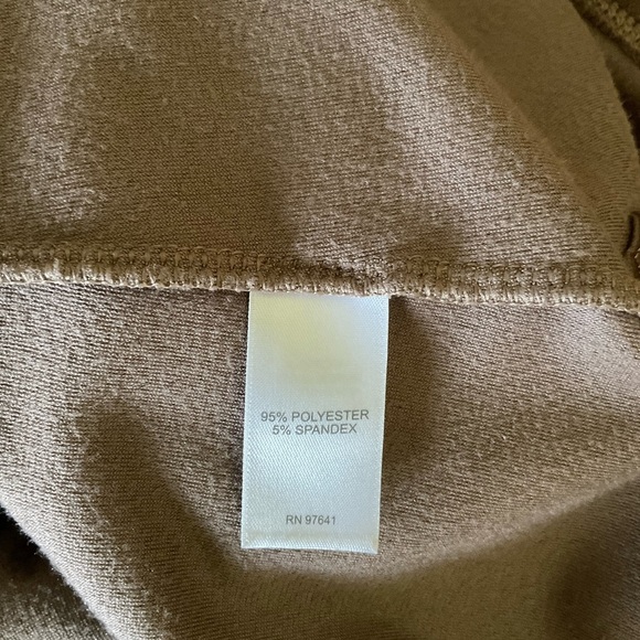 Pure Jill 2 Piece Plush Lounge Legging Top Set Size XL Brown - Picture 6 of 12